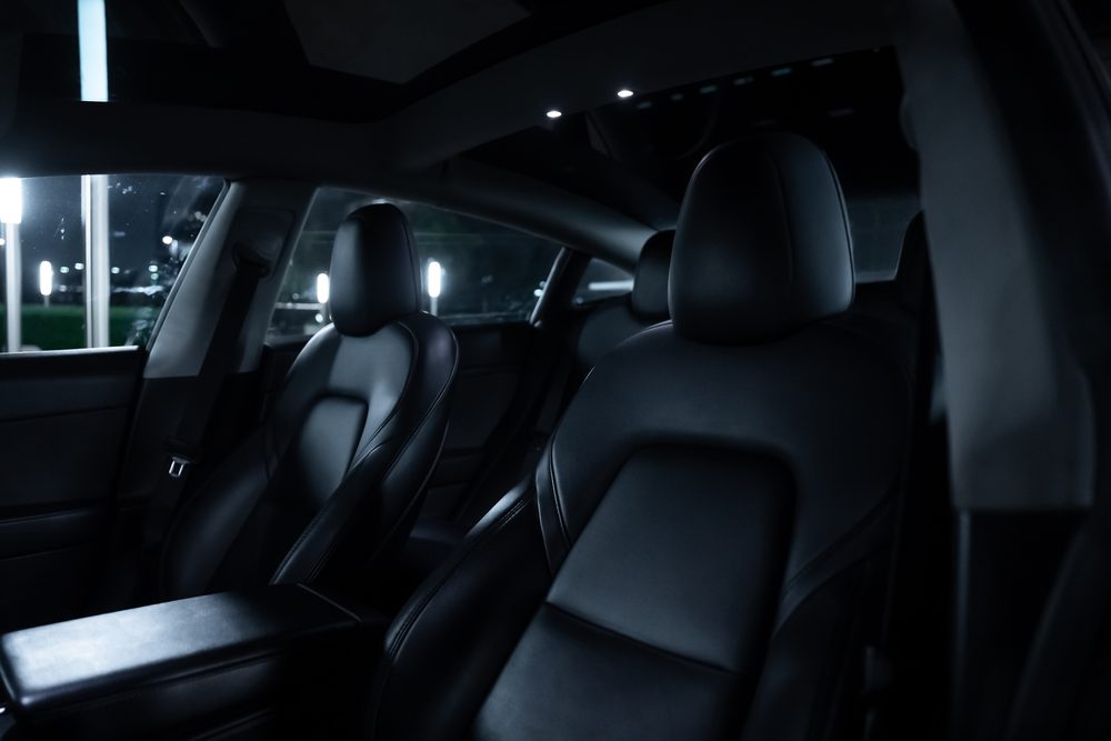 Tesla Model 3 front seats